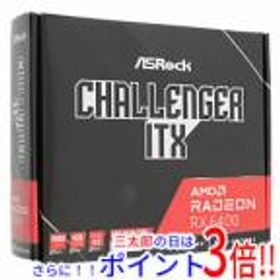 【中古即納】送料無料 ASRock製グラボ Radeon RX 6400 Challenger ITX 4GB PCIExp 4GB 元箱あり 4 GB PCI-Express 補助電源有