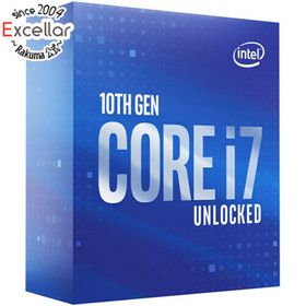 インテル(intel)のCore i7 10700K 3.8GHz LGA1200 125W SRH72 元箱あり(PCパーツ)