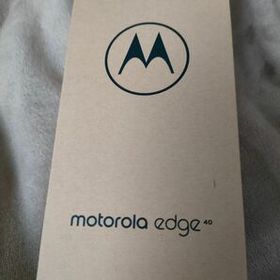 Motorola edge 40 SIMフリースマートフォン 8GB/256GB スマホ モトローラ イクリプスブラック