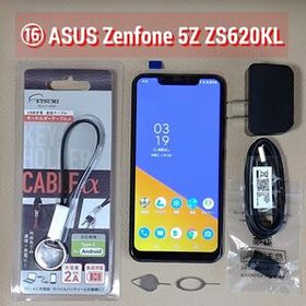 ■ZS620KL■⑯ASUS ZenFone 5Z ZS620KL Z01RD-BK128S6 シムフリー 国内版