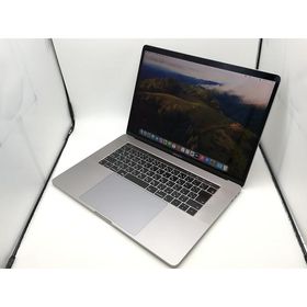 【中古】Apple MacBook Pro 15インチ Corei7:2.2GHz Touch Bar搭載 256GB スペースグレイ MR932J/A (Mid 2018)【鹿児島中町】保証期間１ヶ月【ランクB】