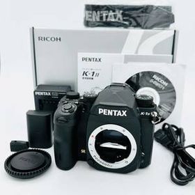 【527ショット ほぼ新】ペンタックス PENTAX K-1 Mark II ボディ ブラック フルサイズデジタル一眼レフカメラ