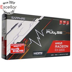 サファイア(SAPPHIRE)のSAPPHIRE PULSE AMD Radeon RX 6800 GAMING GRAPHICS CARD WITH 16GB GDDR6 11305-02-20G 元箱あり(PCパーツ)