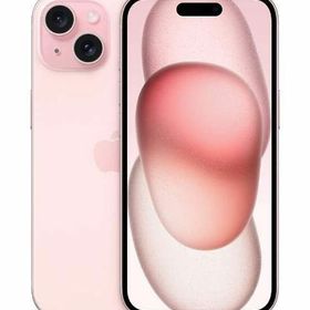 【中古】【安心保証】 iPhone15 Plus[128GB] au MU093J ピンク