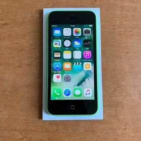 iPhone 5c Green 16GB Softbank バッテリー95%