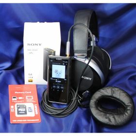 ソニー(SONY)の大人気商品 NW-ZX507+MDR-Z7 SDカード128G 新品イヤーパッド(ヘッドフォン/イヤフォン)