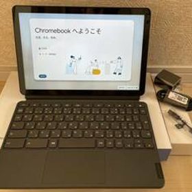 【送料無料】【美品】Lenovo IdeaPad Duet Chromebook コンパクト2in1タブレット CT-C636F ZA6F0112Jp