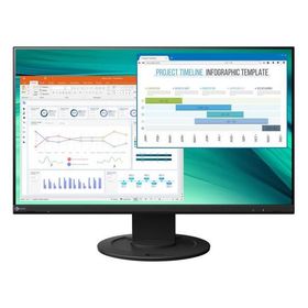 【お取り寄せ】EIZO 液晶ディスプレイ 23.8型 ベーシック ブラック EV2460-BK ディスプレイ モニター本体 デイスプレイ パソコン 家電
