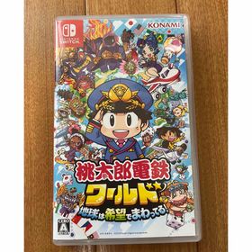 ニンテンドウ(任天堂)の美品⭐︎桃太郎電鉄 ワールド Switch(家庭用ゲームソフト)