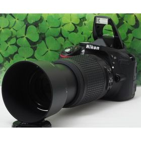 ニコン(Nikon)の【美品】スマホへ転送も可能❤️高画質Nikon D3300望遠レンズ❤️フード付(デジタル一眼)