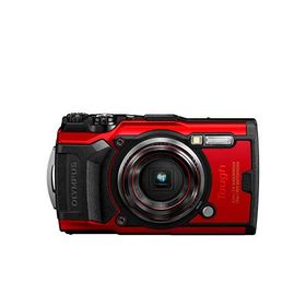 OM SYSTEM/オリンパス OLYMPUS デジタルカメラ Tough TG-6 レッド 1200万画素CMOS F2.0 15m 防水 100kgf耐荷重 GPS 内蔵Wi-Fi TG-6RED