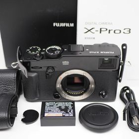 フジフイルム(富士フイルム)の■15052ショット■ FUJIFILM X-Pro3 ブラック ■極上品■(ミラーレス一眼)