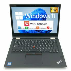 【Windows11】【パフォーマンスを追求したビジネスノート】 Lenovo ThinkPad T480 第8世代 Core i5 8250U/1.60GHz 64GB SSD240GB 64bit WPSOffice 14インチ フルHD カメラ 無線LAN 中古パソコン ノートパソコン モバイルノート PC Notebook 【中古】(ノートPC)