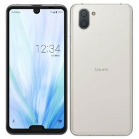 AQUOS R3 ホワイト 中古 13,980円 | ネット最安値の価格比較 プライス ...