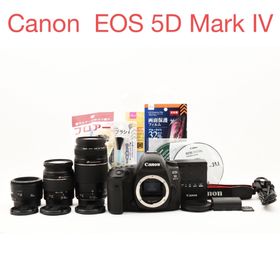Canon EOS 5D Mark IV 標準&望遠&単焦点トリプルレンズセット(デジタル一眼)