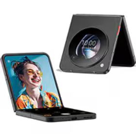 ZTE ゼットティーイー nubia Flip 5G/メイン 6.9インチ/サブ 1.43インチ/Snapdragon 7 Gen 1/RAM 8GB/ROM 256GB/Android 13/SIMフリースマートフォン NX724J