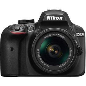 ニコン Nikon D3400 AF-P 18-55 VR レンズキット ブラック <プレゼント包装承ります>