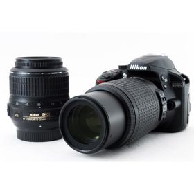 ニコン Nikon D3400 標準＆望遠ダブルズームセット 美品 <プレゼント包装承ります>
