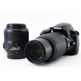 ニコン Nikon D3400 標準＆望遠ダブルズームセット 美品 <プレゼント包装承ります>