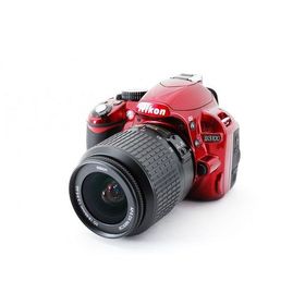ニコン Nikon D3100 レンズキット レッド 希少品 美品 一眼レフSDカードストラップ付き &lt;プレゼント包装承ります&gt;