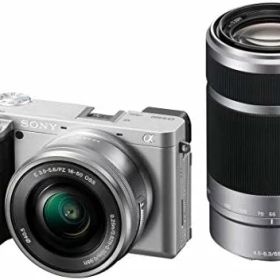 【中古】ソニー/APS-C/ミラーレス一眼カメラ / α6400 / ダブルズームレンズキット(同梱レンズ:SELP1650+SEL55210) / シルバー/ILCE-6400Y S