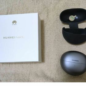 HUAWEI FreeClip ワイヤレスイヤホン　ブラック　※中古 HUAWEI FreeClip Black ワイヤレスイヤホン 耳を塞がない ファー