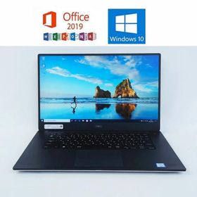 Dell XPS 15 9550 メモリ16GB SSD256GB Windows10 Microsoft Office 2019 Corei5-6300HQ(2.30GHz) WEBカメラ 15.6型 中古ノートパソコン 在宅勤務 送料無料