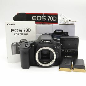 キヤノン(Canon)の■ほぼ新品■ デジタル一眼レフカメラ EOS70D ボディ(デジタル一眼)