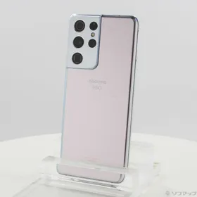 Galaxy S21 Ultra 5G 256GB ファントムシルバー SC-52B docomo ロック解除SIMフリー