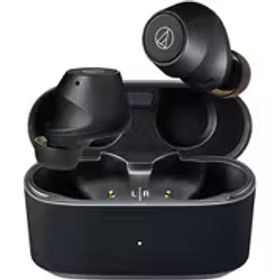 オーディオテクニカ audio-technica 完全ワイヤレスイヤホン SOLID BASS ノイズキャンセリング/Bluetooth対応 ブラック ATH-CKS30TW＋ BK