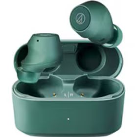 オーディオテクニカ audio-technica 完全ワイヤレスイヤホン SOLID BASS ノイズキャンセリング/Bluetooth対応 グリーン ATH-CKS30TW＋ GR