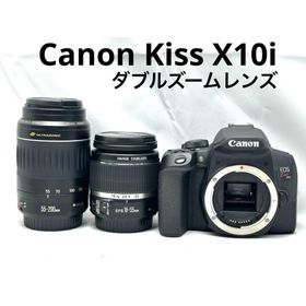 Canon EOS Kiss X10i ダブルズームレンズキット♪安心フルセット(デジタル一眼)