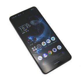 中古 AQUOS zero5G basic A002SH SoftBank ブルー 画面サイズ:約 6.4インチ スマホ
