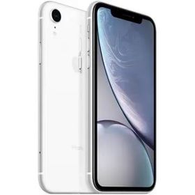 アップル(Apple)の新品同様 iPhone XR 極美品 SIMフリー WHITE 128g(スマートフォン本体)