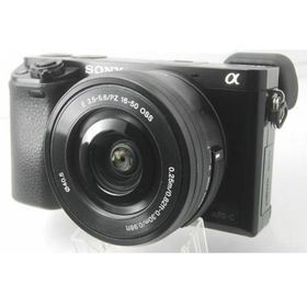 ミラーレス一眼レフカメラ SONY α6000 E PZ 16-50mm F3.5-5.6 OSS パワーズームレンズキット 整備 センサークリーニング【中古】