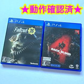 フォールアウト76 バックフォーブラッド まとめ売り 2点セット(家庭用ゲームソフト)