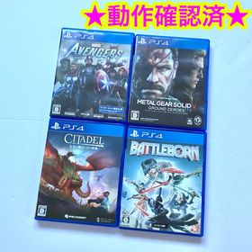 PS4 メタルギアソリッド5 アベンジャーズ シタデル バトルボーン 4点セット(家庭用ゲームソフト)