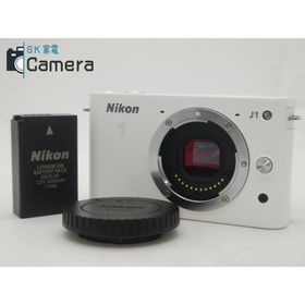 ニコン(Nikon)のNikon1 J1 ニコン ミラーレス一眼 ホワイト(デジタル一眼)