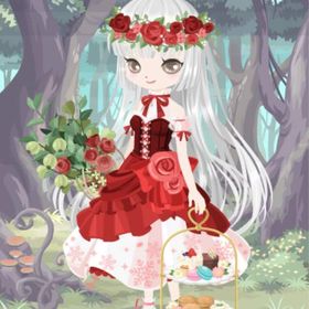 ジゼル 赤＆ジゼルの花かんむり 赤 2点セット | ニコッとタウン(ニコタ)のアカウントデータ、RMTの販売・買取一覧