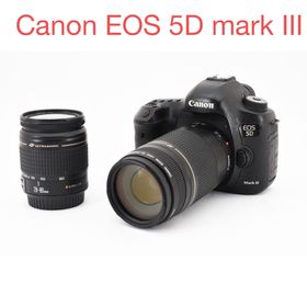 キヤノン(Canon)のWi-Fi/動画Canon EOS 5D MarkIII標準&望遠レンズセット(デジタル一眼)