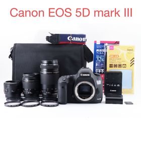 キヤノン(Canon)のCanon EOS 5D mark III標準&望遠&単焦点トリプルレンズセット(デジタル一眼)