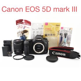 キヤノン(Canon)の一眼レフカメラ Canon EOS 5D Mark III 標準レンズセット(デジタル一眼)