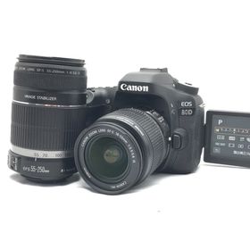 極美品 Canon EOS 80D ダブルズームレンズセット♪安心フルセット♪(デジタル一眼)