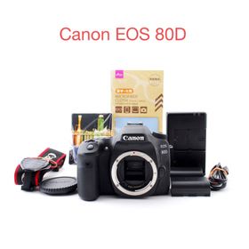 キヤノン(Canon)の【保証あり】キャノン Canon EOS 80D ボディ 中古美品(デジタル一眼)