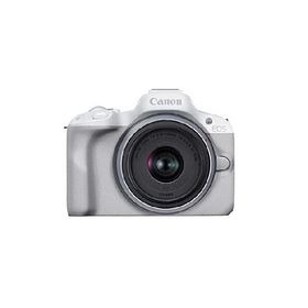 【平行輸入品】Canon EOS R50 Mirrorless Vlogging Camera (White) w/RF-S18-45mm F4