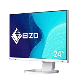 【中古】 EIZO FlexScan EV2480-WT (23.8型/1920×1080/フレームレスモニター/アンチグレアIPS/疲れ目軽減/ホワイト)