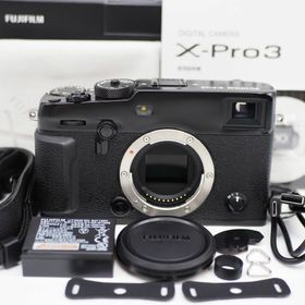 フジフイルム(富士フイルム)の■17ショット■ FUJIFILM X-Pro3 ブラック ■ほぼ新品■(ミラーレス一眼)