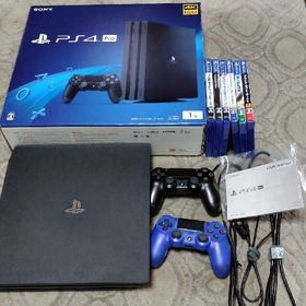 プレイステーション4 Pro CHU-7200B ソフト付き☆(家庭用ゲーム機本体)