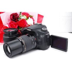 キヤノン(Canon)のWi-Fi内蔵 Canon EOS 70D ダブルレンズセット d25(デジタル一眼)