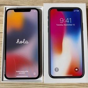 アイフォーン(iPhone)の美品 iPhoneX iPhone10 本体 SIMフリー(スマートフォン本体)